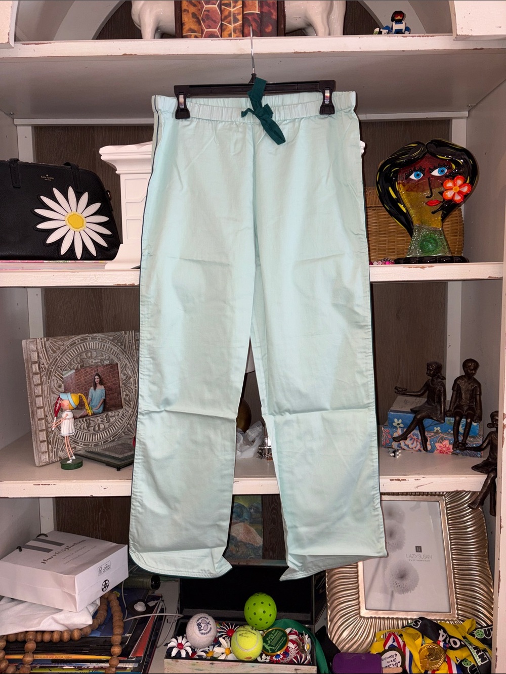 Lake Pajamas Poplin Pajama Pants in Spruce SZ XS NEW - Picture 2 of 6